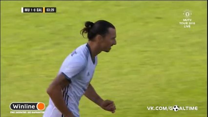 Zlatan Ibrahimovic  vs Galatasaray 1-0 (International Champions Cup) 2016