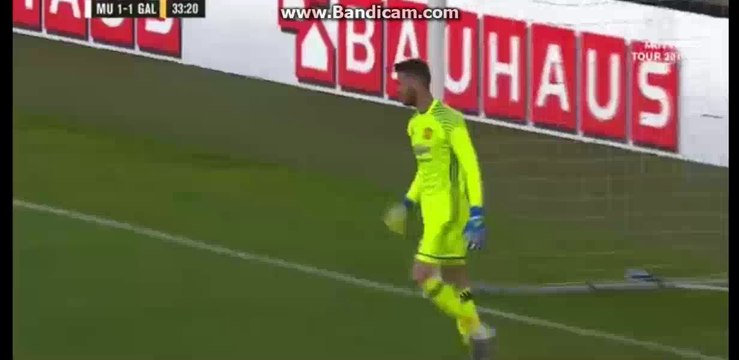 David de Gea amazing SAVE- Galatasaray 1-1 Manchester United 30.07.2016