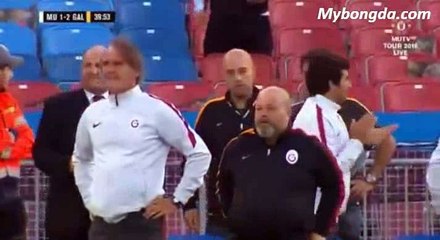Bruma Goal - Manchester United 1-2 Galatasaray - 30-07-2016