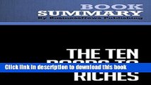 Books Summary : The Ten Roads To Riches - Ken Fisher: The Ways The Wealthy Got There (And How You