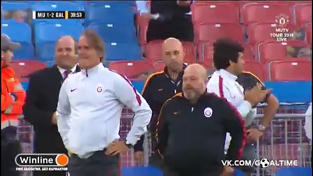 Bruma Goal - Manchester United vs Galatasaray 1-2 (Friendly) 2016