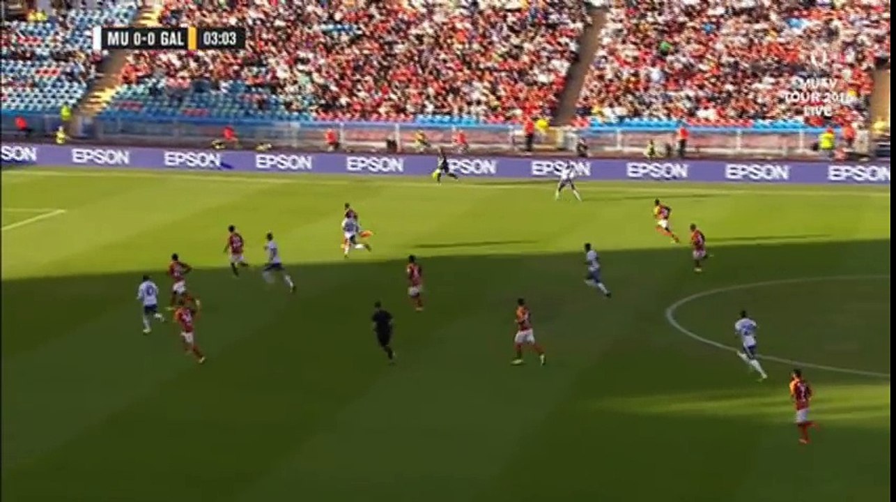 Zlatan Ibrahimovic Fantastic Goal - Manchester United vs Galatasaray 1-0 Friendly Match 2016 ( HD)