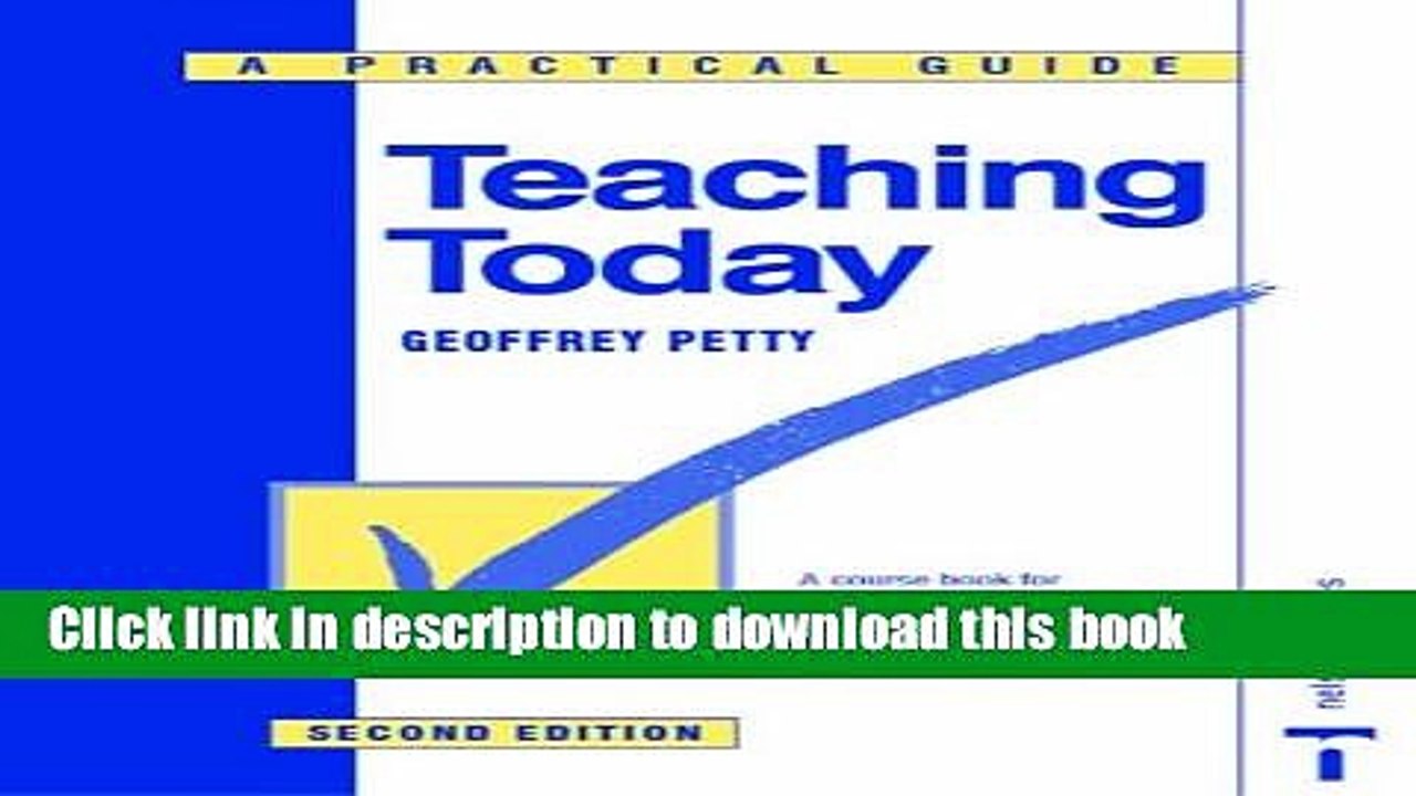 Ebook Teaching Today: A Practical Guide Full Online