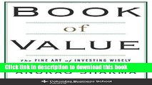 Books Book of Value: The Fine Art of Investing Wisely Free Online