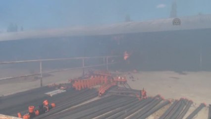 Besi Çiftliğinde Yangın