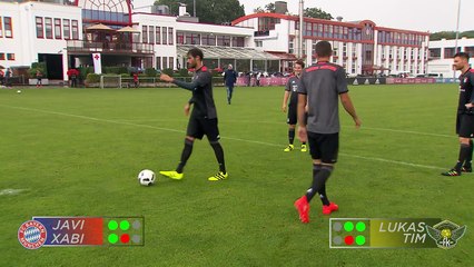 FC Bayern vs freekickerz • Ultimative Fußball Challenges