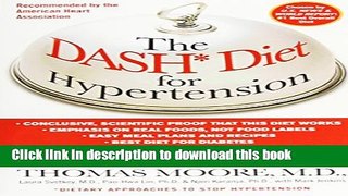 Books The DASH Diet for Hypertension Full Online