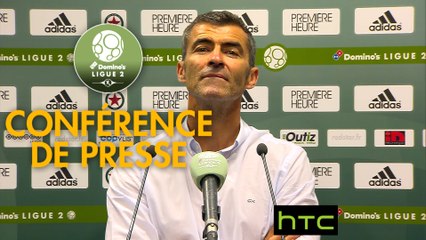 Conférence de presse Red Star FC - AJ Auxerre (0-0) - 2016/2017