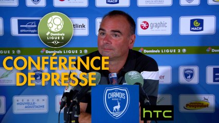Conférence de presse Chamois Niortais - RC Lens (0-0) - 2016/2017