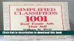 Books Simplified Classifieds: 1,001 Real Estate Ads That Sell Full Download