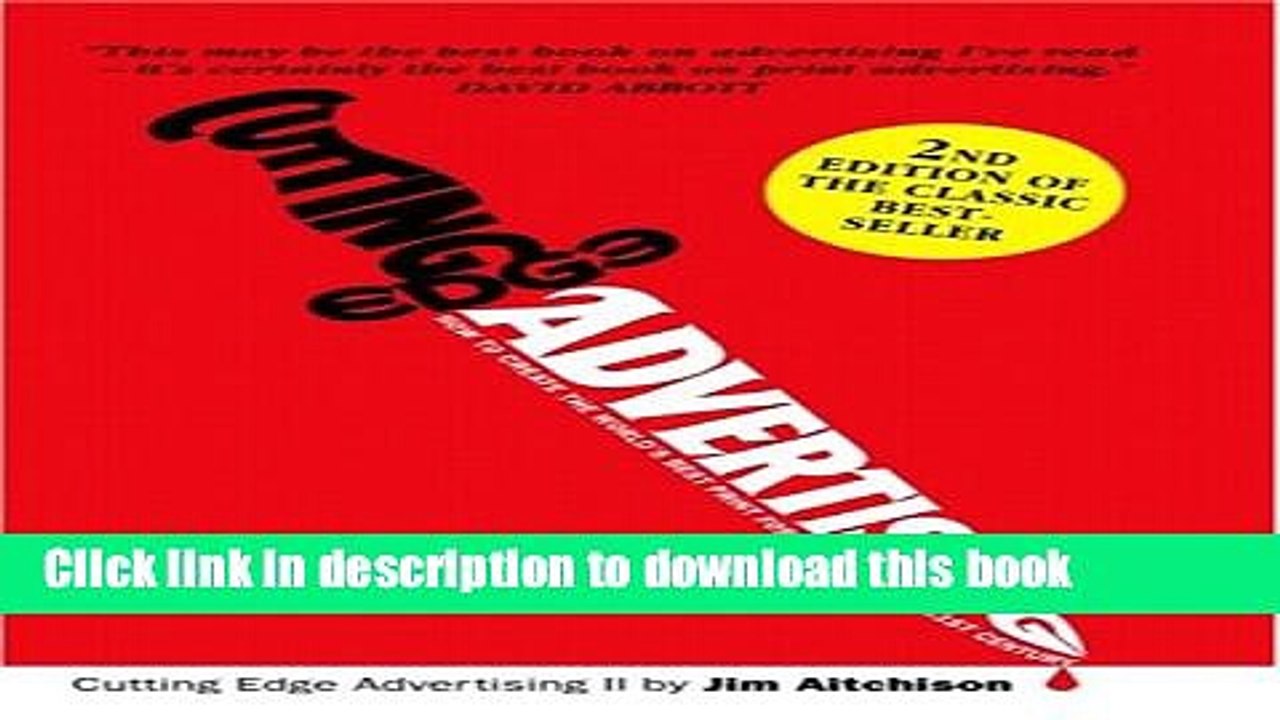 Ebook Cutting Edge Advertising, 2nd Edition Full Online