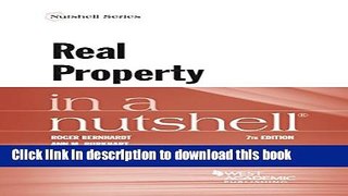 Books Real Property in a Nutshell Free Online