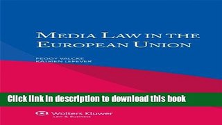 Books Media Law in the European Union Full Online