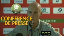 Conférence de presse US Orléans - Havre AC (0-1) - 2016/2017