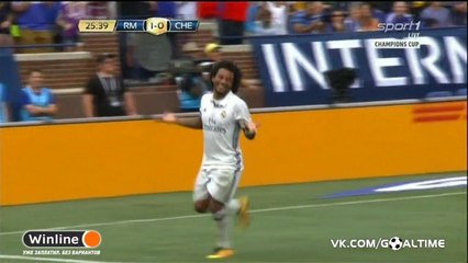 Marcelo Goal HD - Real Madrid 2-0 Chelsea International Champions Cup 30.07.2016