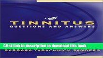 Books Tinnitus: Questions and Answers Full Online