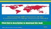 Books Increasing Effectiveness of the Community College Financial Model: A Global Perspective for
