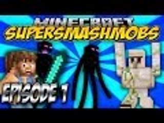 BONER EXPLOSION?! Minecraft SuperSmash Mobs Ep.1 w/ Me and BrokenPixel