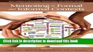 Books Mentoring in Formal and Informal Contexts (Hc) (Adult Learning in Professional,