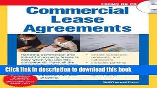 Ebook Commercial Lease Agreements Free Online