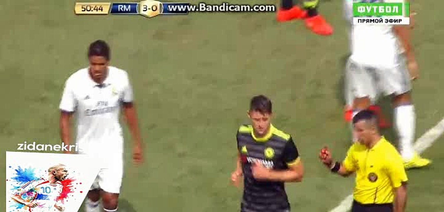 Willian Free Kick Chance - Real Madrid vs Chelsea - International Champions Cup - 30/07/2016