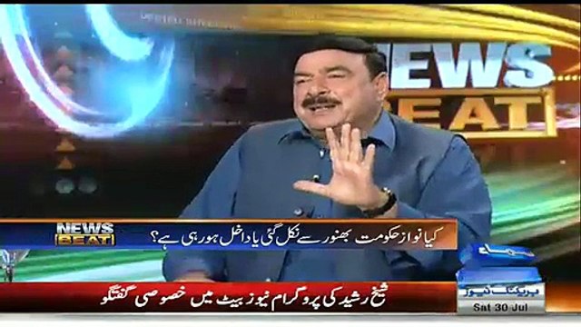 Nawaz Sharif ki siasi zindagi ka kamzoor tareen daur hai, Asif Zardari Tarzan hai tu wapis aa kr dikhaye- Shaikh Rasheed