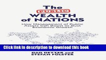 Download  The Public Wealth of Nations: How Management of Public Assets Can Boost or Bust Economic