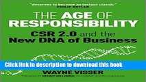Ebook The Age of Responsibility: CSR 2.0 and the New DNA of Business Full Online