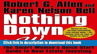 Books Nothing Down for Women: The Smart Woman s Quick-Start Guide to Real Estate Investing Free