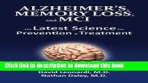 [Download] Alzheimer s, Memory Loss, and MCI The Latest Science for Prevention   Treatment  Read