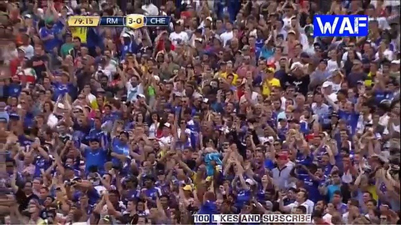 Eden Hazard Goal - Real Madrid Vs Chelsea (3-1) 30/07/2016