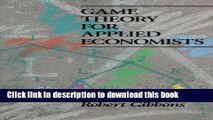 Books Game Theory for Applied Economists Full Online