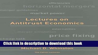 Ebook Lectures on Antitrust Economics Full Online