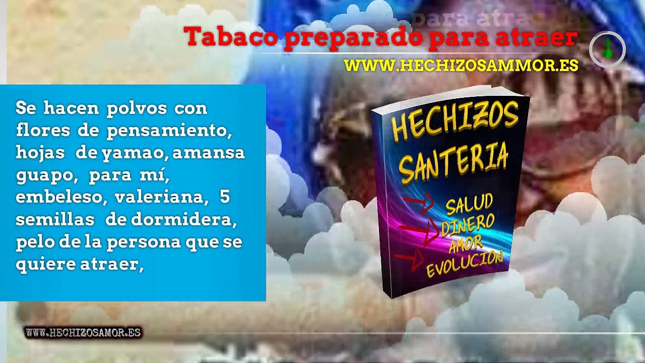 tabaco preparado para atraer.