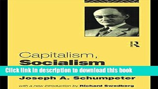 Ebook Capitalism, Socialism and Democracy Full Online