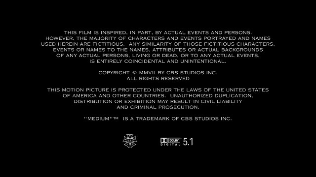 Picturemaker Productions - Grammnet Productions - CBS Paramount Television (2006)