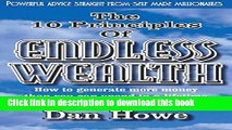 Books The 10 Principles of ENDLESS WEALTH: how to generate more money than you can spend in a