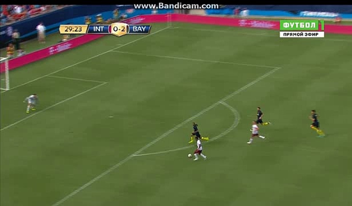 Green Goal Fc Bayern Munchen : 1-0 Inter 31-07-2016