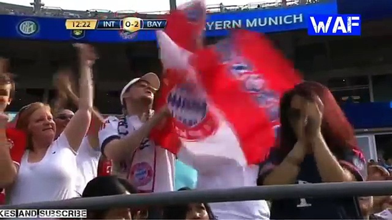 Bayern Munich vs Inter Milan 4-1 All Goals   Highlights 31 07 2016