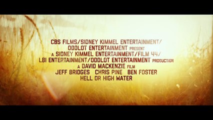 HELL OR HIGH WATER Trailer # 2 (Chris Pine, Ben Foster - Action, 2016)