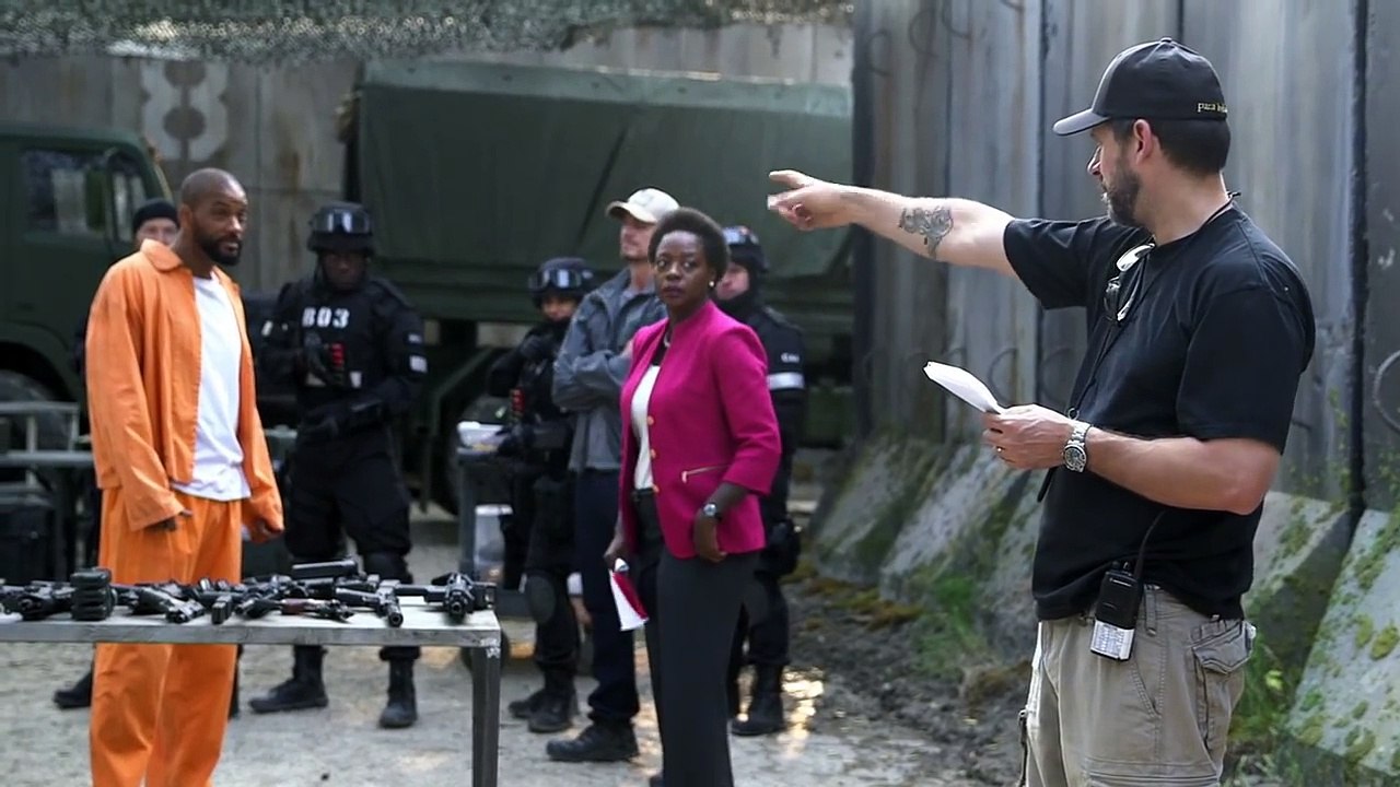 Suicide Squad B-ROLL Footage - Margot Robbie, Will Smith, Cara Delevingne, Jared Leto, Jai Courtney