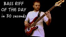 Day 133 Stir it up (Bob Marley) Reggae Bass Riff of the day in 30 seconds Liuteria Cicolin