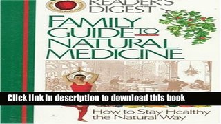 Download Family Guide to Natural Medicine PDF Free