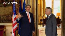 Nahost: Kerry, Ayrault und Abbas besprechen Friedensinitiative in Paris