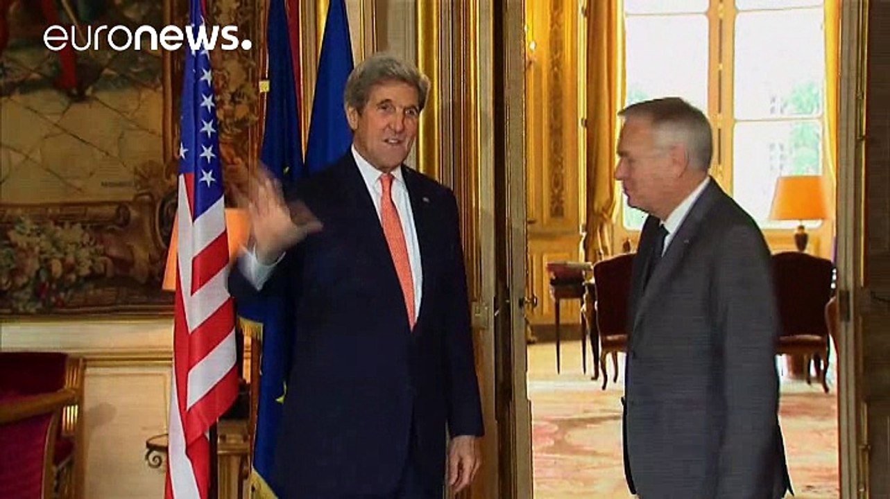 Nahost: Kerry, Ayrault und Abbas besprechen Friedensinitiative in Paris