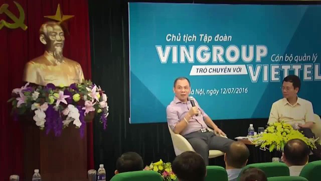 Phạm Nhật Vượng trò chuyện cùng tập đoàn Viettel - Part 3