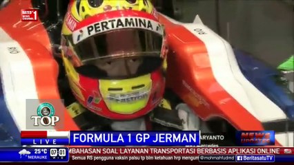 Rio Haryanto Start Posisi 20 di GP Jerman