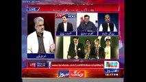 Shaukat Basra got angry on Anchor when he Said ” Ikhtyarat tu Phoopo k Pas Hain”