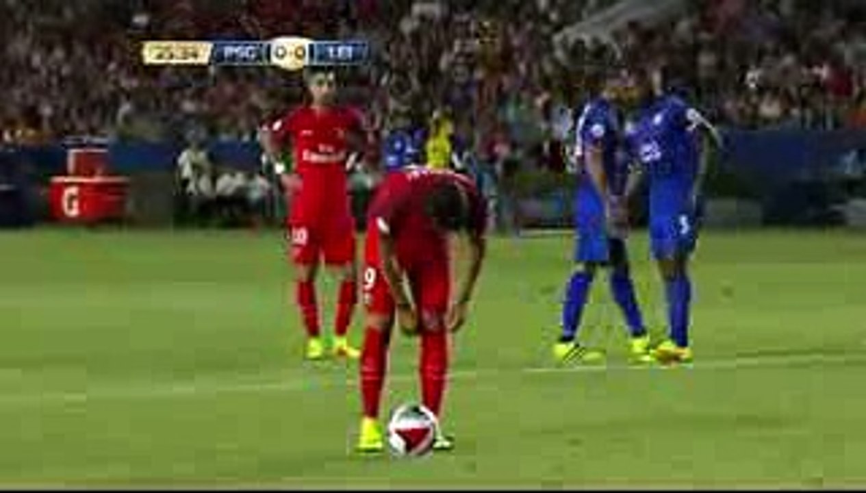 Edison Cavani Penalty Goal HD - Paris Saint Germain 1-0 Leicester City Friendlies- ICC Cup 2016
