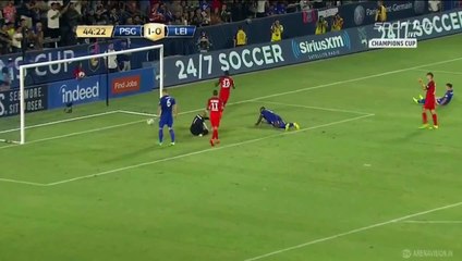 Le joli but de Jonathan Ikoné après un contre parfait - PSG  vs. Leicester - International Champions Cup